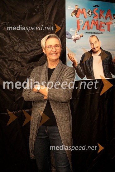  Lucija  Ćirović, stand up komičarkaVid Valič z novo avtorsko komedijo Moška pamet