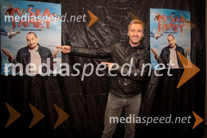  Denis Avdić, voditeljVid Valič z novo avtorsko komedijo Moška pamet