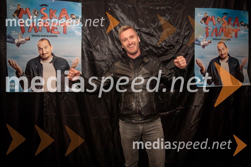  Denis Avdić, voditeljVid Valič z novo avtorsko komedijo Moška pamet