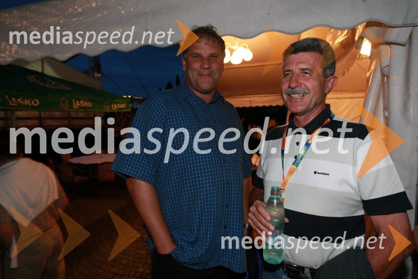 Milan Kunst, direktor PE Maribor Zavarovalnice Maribor in Drago Cotar, predsednik uprave Zavarovalnice Maribor17. Festival Lent 2009, otvoritveni vikend