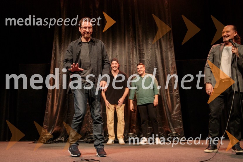  Alen Borišek, stand up komik;  Vid  Valič, stand-up komik, voditeljVid Valič z novo avtorsko komedijo Moška pamet