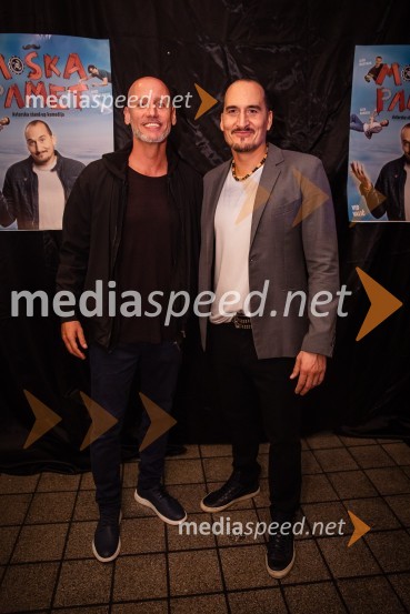  Peter Poles, televizijski voditelj;  Vid  Valič, stand-up komik, voditeljVid Valič z novo avtorsko komedijo Moška pamet