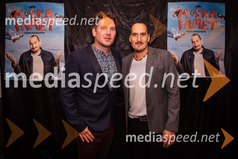  Gregor Zalokar, TrickyDisco! PiArt;  Vid  Valič, stand-up komik, voditeljVid Valič z novo avtorsko komedijo Moška pamet