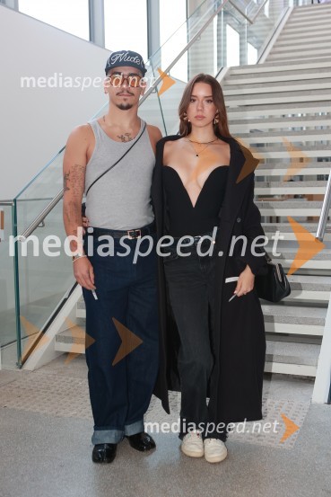  Dejan Došenović;  Živa GantarTretji dan Ljubljanskega tedna mode