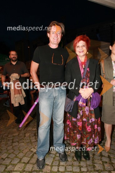 Vladimir Rukavina Gogo, direktor Narodnega doma Maribor in direktor Festivala Lent ter Majda Širca, ministrica za kulturo17. Festival Lent 2009, otvoritveni vikend