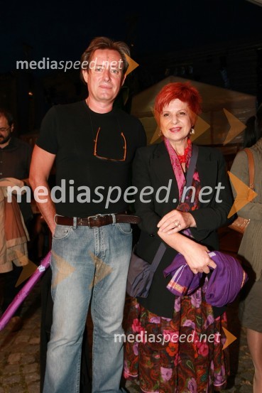 Vladimir Rukavina Gogo, direktor Narodnega doma Maribor in direktor Festivala Lent ter Majda Širca, ministrica za kulturo17. Festival Lent 2009, otvoritveni vikend