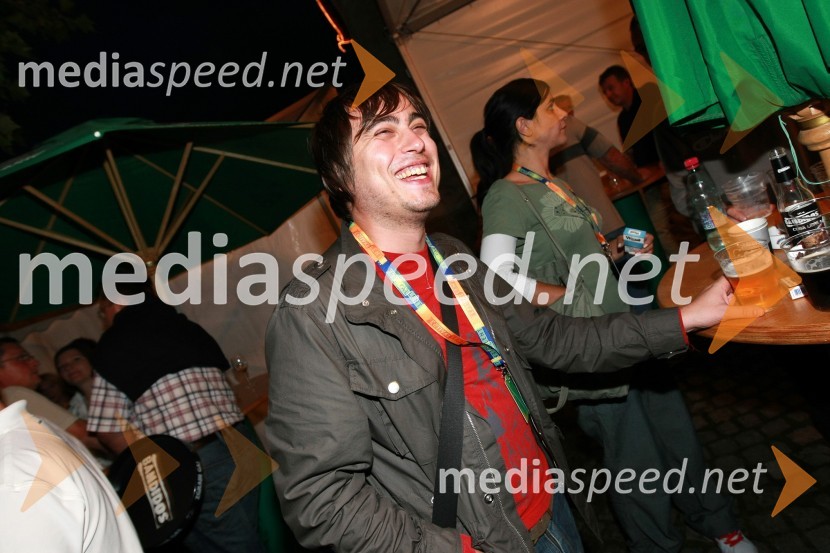 Matija Stepišnik, novinar časnika Večer17. Festival Lent 2009, otvoritveni vikend