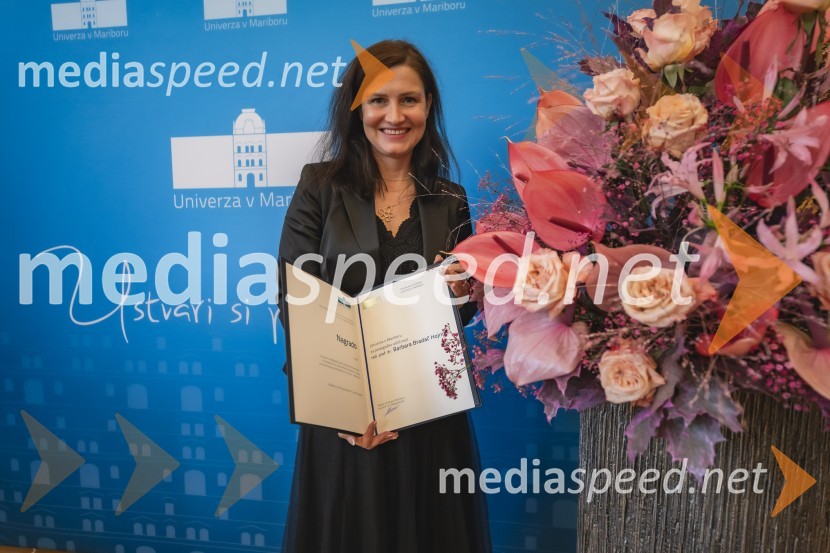  Barbara Bradač HojnikPodelitev Nagrade Univerze v Mariboru za pedagoško odličnost za študijsko leto 2023/2024