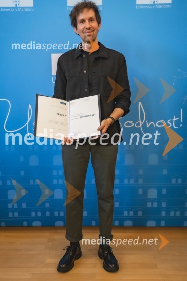 dr. Sašo Karakatič, Fakulteta za elektrotehniko, računalništvo in informatiko, Univerza v MariboruPodelitev Nagrade Univerze v Mariboru za pedagoško odličnost za študijsko leto 2023/2024