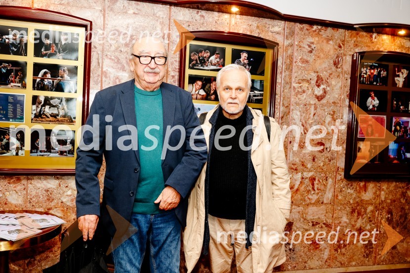  Tine Oman, igralec;  Niko Goršič, dramaturg in gledališki kritikPremiera Woyzeck v Prešernovem gledališču Kranj