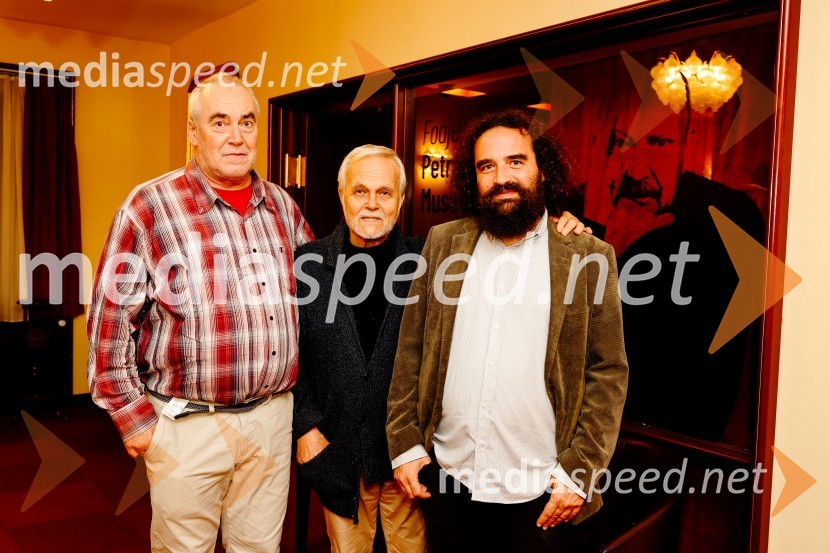  ... ;  Niko Goršič, dramaturg in gledališki kritik;   Jure Novak, generalni direktor, Cankarjev domPremiera Woyzeck v Prešernovem gledališču Kranj