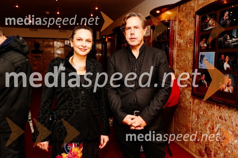  Gaja Kryštufek Gostiša, poslovna sekretarka, Prešernovo Gledališče Kranj;  Danijel Malalan, igralecPremiera Woyzeck v Prešernovem gledališču Kranj