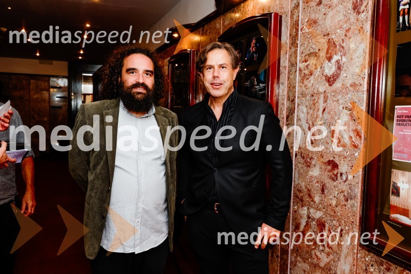   Jure Novak, generalni direktor, Cankarjev dom;  Danijel Malalan, igralecPremiera Woyzeck v Prešernovem gledališču Kranj