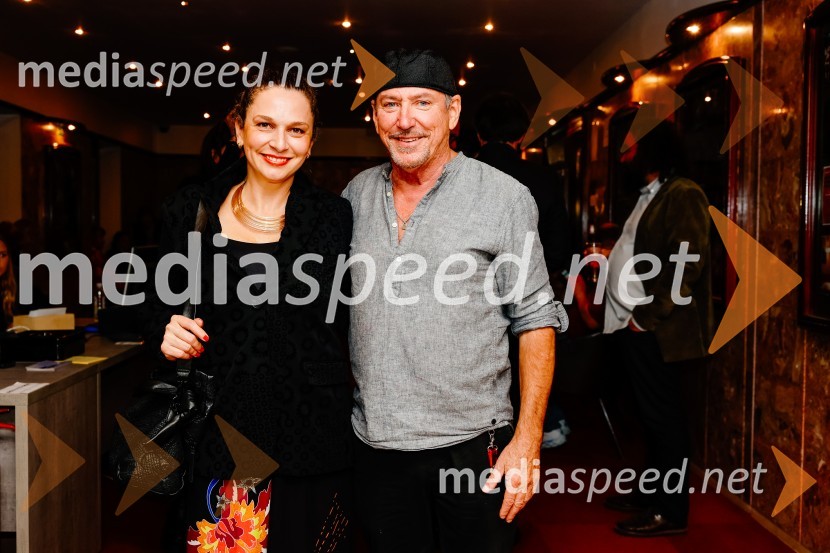  Gaja Kryštufek Gostiša, poslovna sekretarka, Prešernovo Gledališče Kranj;  Ciril Roblek, inspicient PGKPremiera Woyzeck v Prešernovem gledališču Kranj