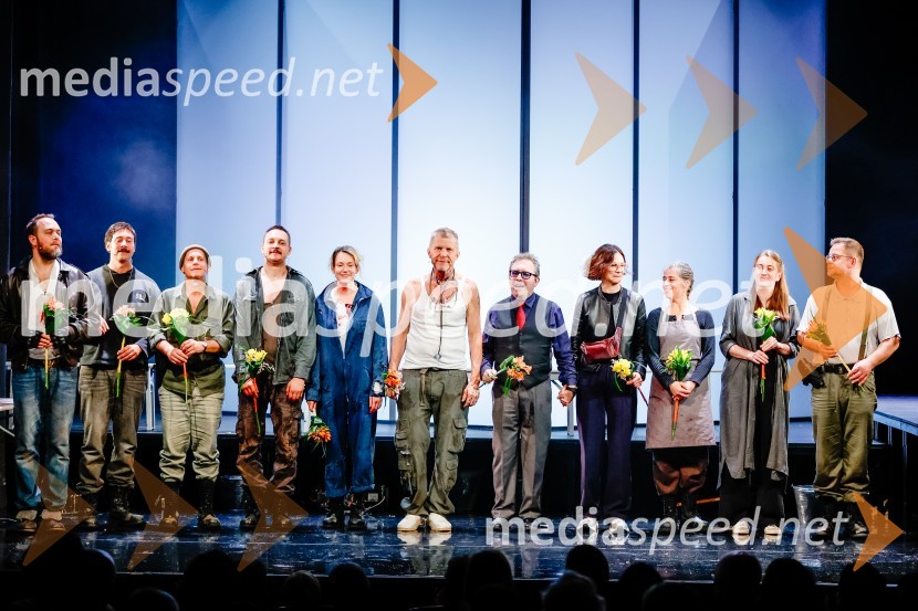  Nicola Ciaffoni, igralec;  Miha Rodman, igralec;  Aljoša Ternovšek, igralec;  Blaž Setnikar, igralec;  Tina Gunzek, igralka;  Borut  Veselko, igralec;  Igor Pison, režiser;  Anneliese Neudecker;  Nikla Petruška Panizon, igralka;  Ana Janc, kostumografinja;  Primož Forte, igralecPremiera Woyzeck v Prešernovem gledališču Kranj