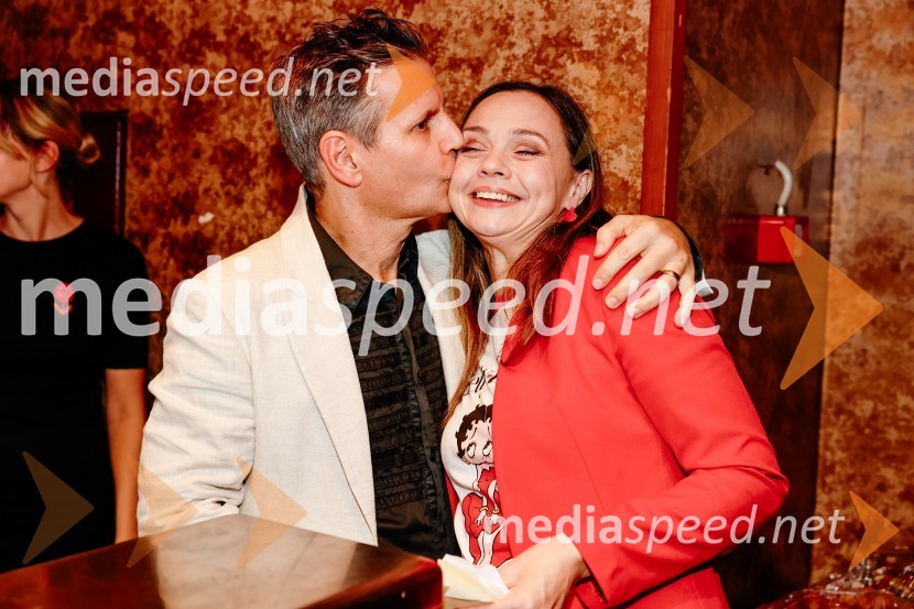  Aljoša Ternovšek, igralec;  Judita Polak, igralkaPremiera Woyzeck v Prešernovem gledališču Kranj