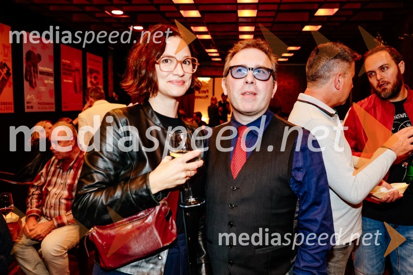  Anneliese Neudecker;  Igor Pison, režiserPremiera Woyzeck v Prešernovem gledališču Kranj