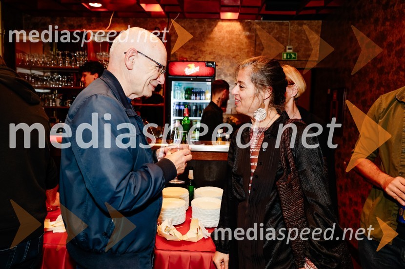Dr. Mladen Dolar, filozof;  Nikla Petruška Panizon, igralkaPremiera Woyzeck v Prešernovem gledališču Kranj