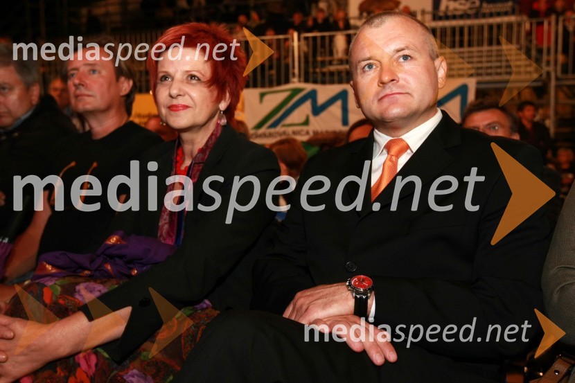 Vladimir Rukavina Gogo, direktor Narodnega doma Maribor in direktor Festivala Lent, Majda Širca, ministrica za kulturo ter Franc Kangler, župan Mestne občine Maribor17. Festival Lent 2009, otvoritveni vikend