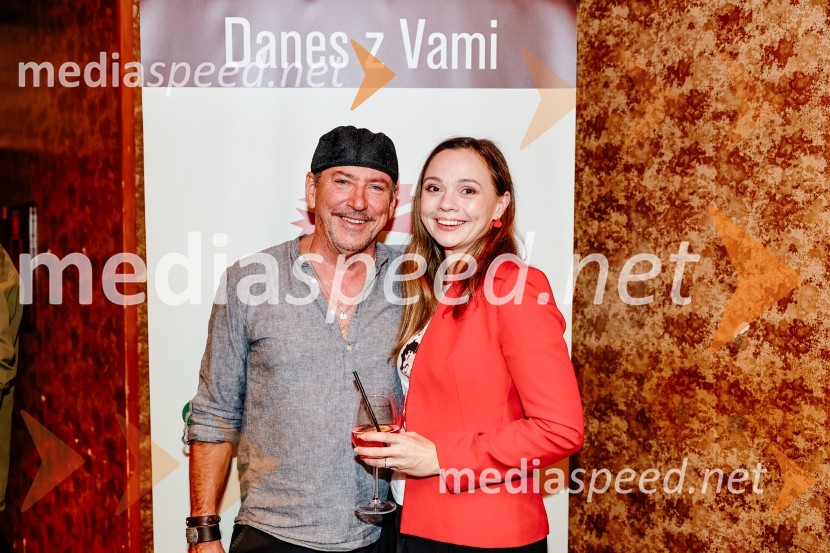  Ciril Roblek, inspicient PGK;  Judita Polak, igralkaPremiera Woyzeck v Prešernovem gledališču Kranj