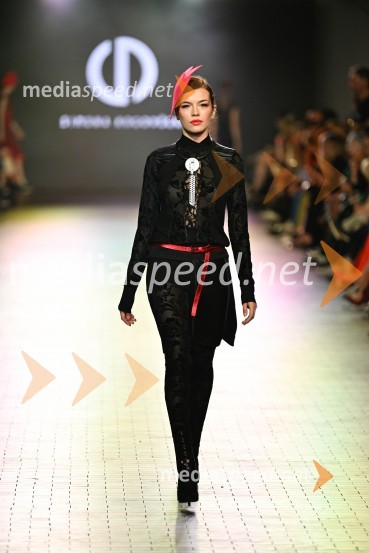  Karo Drake, manekenkaLjubljana Fashion Week 2024, modne revije, četrti dan