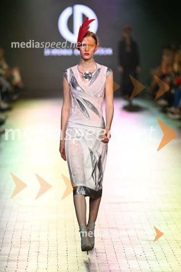  Pia Novak, manekenkaLjubljana Fashion Week 2024, modne revije, četrti dan