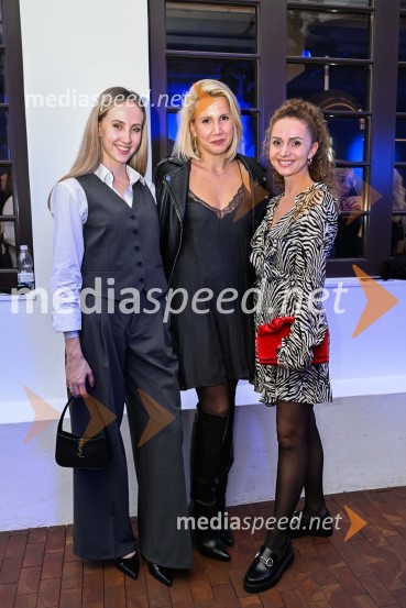  Nastja Šprah;  Natalija Cvetko, Mediaspeed d.o.o.;  Katja Urgl, Mediaspeed d.o.oLjubljana Fashion Week 2024, modne revije, četrti dan