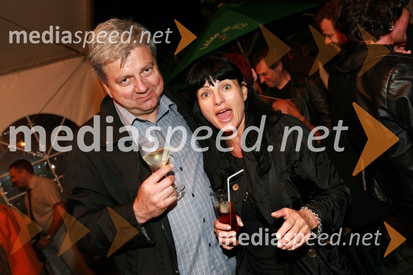 Andrej Verlič, podžupan Mestne občine Maribor in mag. Helena Cvikl, direktorica Višje strokovne šole za gostinstvo in turizem v Mariboru17. Festival Lent 2009, otvoritveni vikend