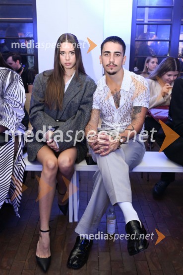  Živa Gantar;  Dejan DošenovićLjubljana Fashion Week 2024, modne revije, četrti dan