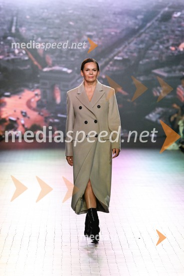  Pika  Zrim, urednica spletnega portala citylife.si in modna vplivnicaLjubljana Fashion Week 2024, modne revije, četrti dan