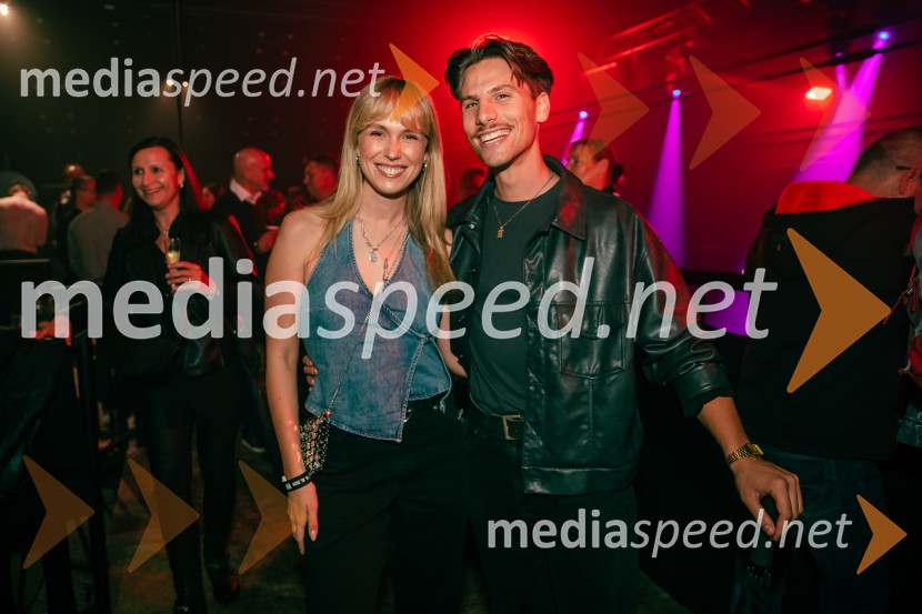  Melani Mekicar, radijska in televizijska voditeljica;  Marko SuboticRock Radio praznoval 10 let čistega rocka