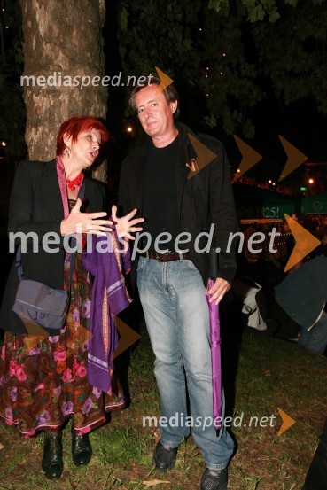 Majda Širca, ministrica za kulturo in Vladimir Rukavina Gogo, direktor Narodnega doma Maribor in direktor Festivala Lent17. Festival Lent 2009, otvoritveni vikend