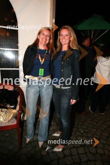 Zdenka Ploj, direktorica Grand hotel Donat Rogaška Slatina in Claudia Šlauer, samostojna skrbnica komitentov pri NKBM17. Festival Lent 2009, otvoritveni vikend