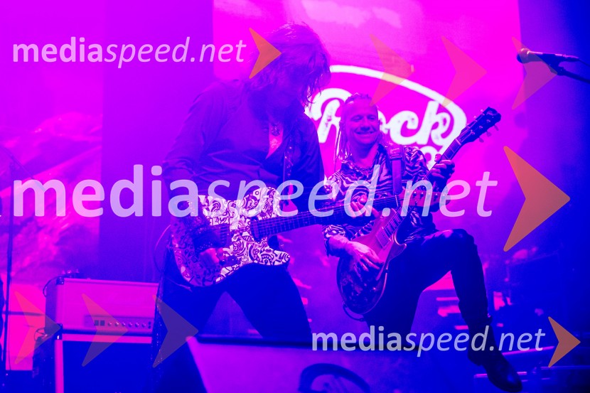  Bor Zuljan, kitarist, Šank rock;  Tadej  Košir, glasbenikRock Radio praznoval 10 let čistega rocka