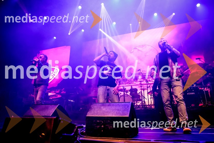 dr. Tone Kregar, zgodovinar, pevec Mi2, direktor Muzeja novejše zgodovine Celje;  ... ;  Jernej Dirnbek - Dimek, skupina MI2Rock Radio praznoval 10 let čistega rocka