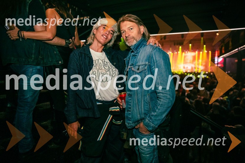  Chantal Van Mourik;  Miha Guštin-Gušti, glasbenikRock Radio praznoval 10 let čistega rocka