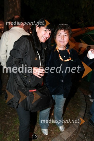 Mag. Helena Cvikl, direktorica Višje strokovne šole za gostinstvo in turizem v Mariboru in Dragica Petrovič, režiserka in producentka17. Festival Lent 2009, otvoritveni vikend