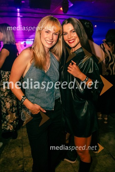  Melani Mekicar, radijska in televizijska voditeljica;  Vesna Ponorac, igralka, moderatorkaRock Radio praznoval 10 let čistega rocka