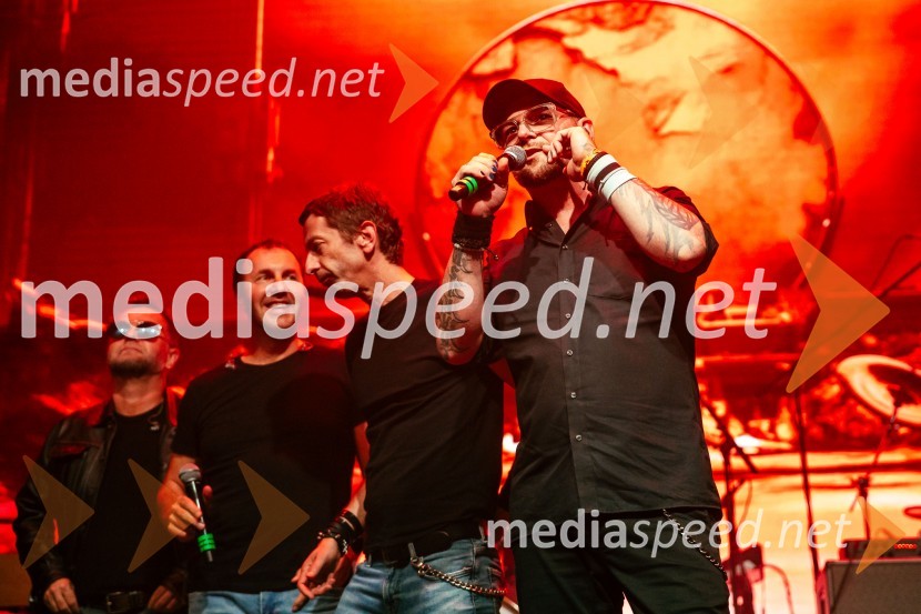 dr. Tone Kregar, zgodovinar, pevec Mi2, direktor Muzeja novejše zgodovine Celje;  Jernej Dirnbek - Dimek, skupina MI2;  Borut Marolt, pevec, skupina Niet;  Tomi Meglič, glasbenik, pevec skupine SiddhartaRock Radio praznoval 10 let čistega rocka