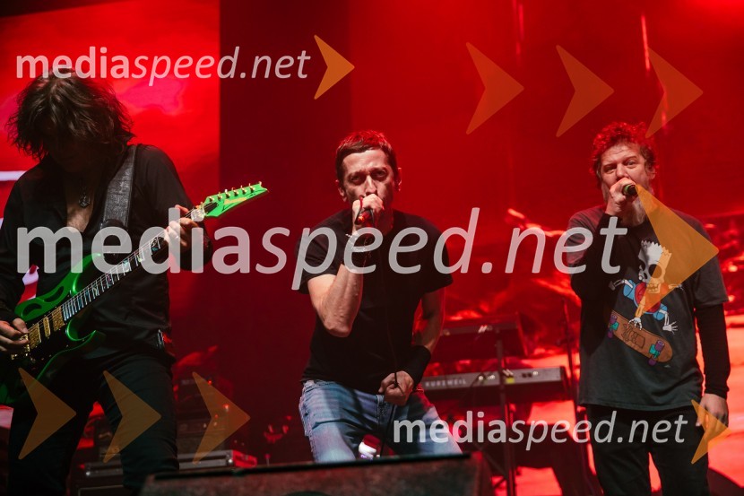  Borut Marolt, pevec, skupina Niet;  Tomislav  Jovanović - Tokac, pevec skupine Dan DRock Radio praznoval 10 let čistega rocka