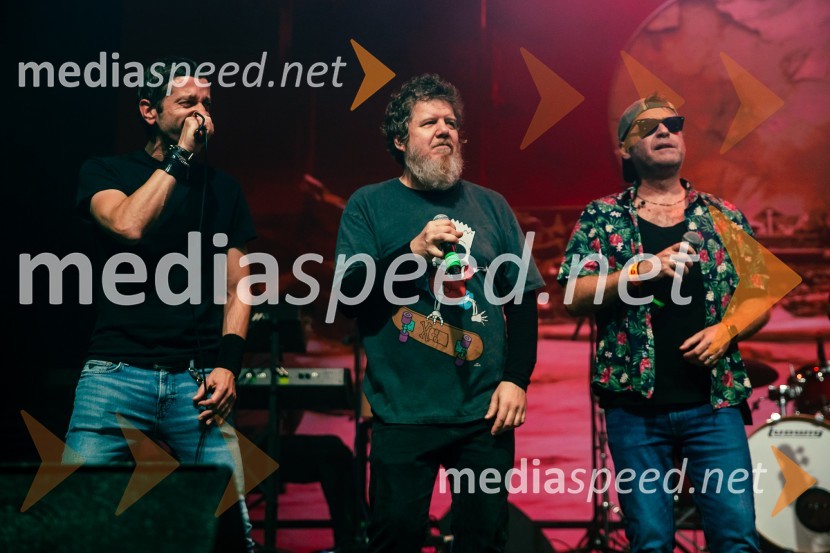  Borut Marolt, pevec, skupina Niet;  Tomislav  Jovanović - Tokac, pevec skupine Dan D;  Grega Skočir, pevec, Big Foot MamaRock Radio praznoval 10 let čistega rocka