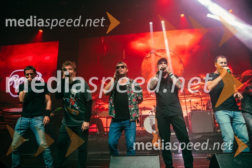  Borut Marolt, pevec, skupina Niet;  Tomislav  Jovanović - Tokac, pevec skupine Dan D;  Grega Skočir, pevec, Big Foot Mama;  Tomi Meglič, glasbenik, pevec skupine Siddharta;  Jernej Dirnbek - Dimek, skupina MI2Rock Radio praznoval 10 let čistega rocka