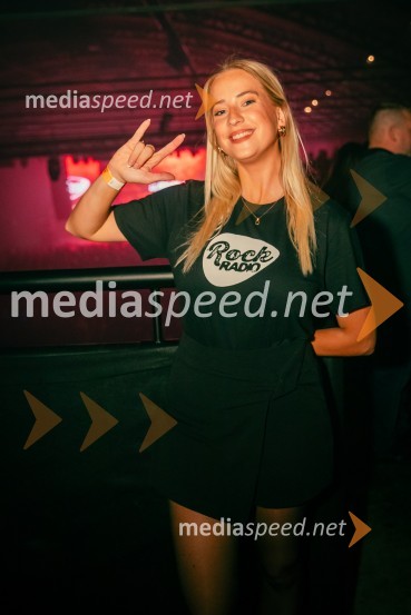  Lucija Vrankar, spletna vplivnica (LucyTIME)Rock Radio praznoval 10 let čistega rocka