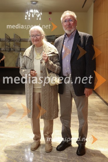  Barbara Berce;  Aleš Jan, radijski producentPremiera drame Radost na velikem odru MGL