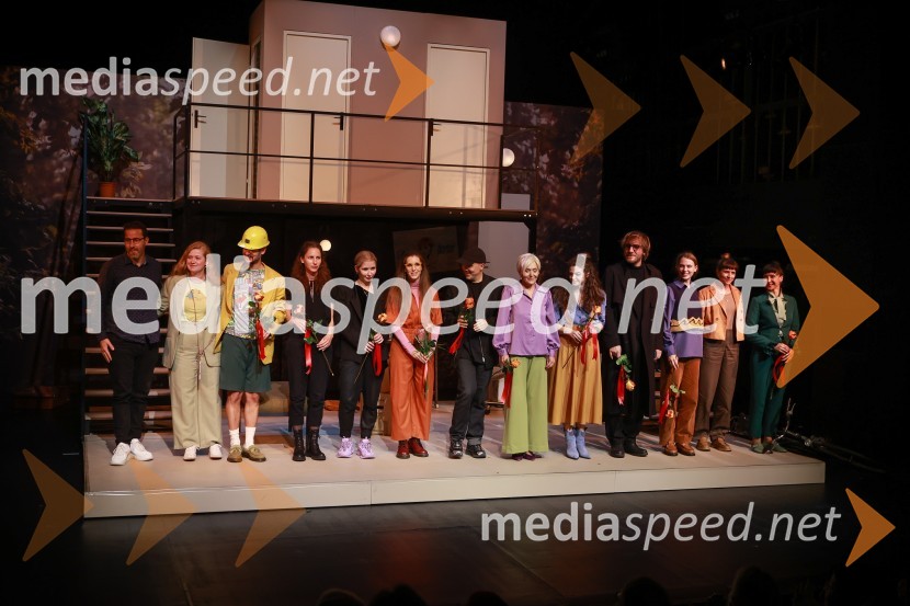  Igor Matković, glasbenik;  Katarina Šavs, kostumografinja;  Jernej Gašperin, igralec;  Urša Vidic, scenografinja;  Eva Mahkovic, dramaturginja in avtorica;  Nina Rakovec, igralka, pevka;  Nejc Gazvoda, filmski režiser in pisatelj;  Mirjam Korbar, igralka;  Diana  Kolenc, igralka;  Matej   Puc, igralec;  Klara Kuk, igralka, manekenka;  Pia Gorišek;  Mojca Funkl, igralkaPremiera drame Radost na velikem odru MGL