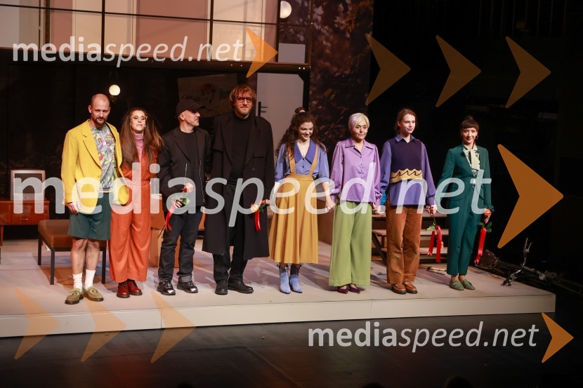  Jernej Gašperin, igralec;  Nina Rakovec, igralka, pevka;  Nejc Gazvoda, filmski režiser in pisatelj;  Matej   Puc, igralec;  Diana  Kolenc, igralka;  Mirjam Korbar, igralka;  Klara Kuk, igralka, manekenka;  Mojca Funkl, igralkaPremiera drame Radost na velikem odru MGL