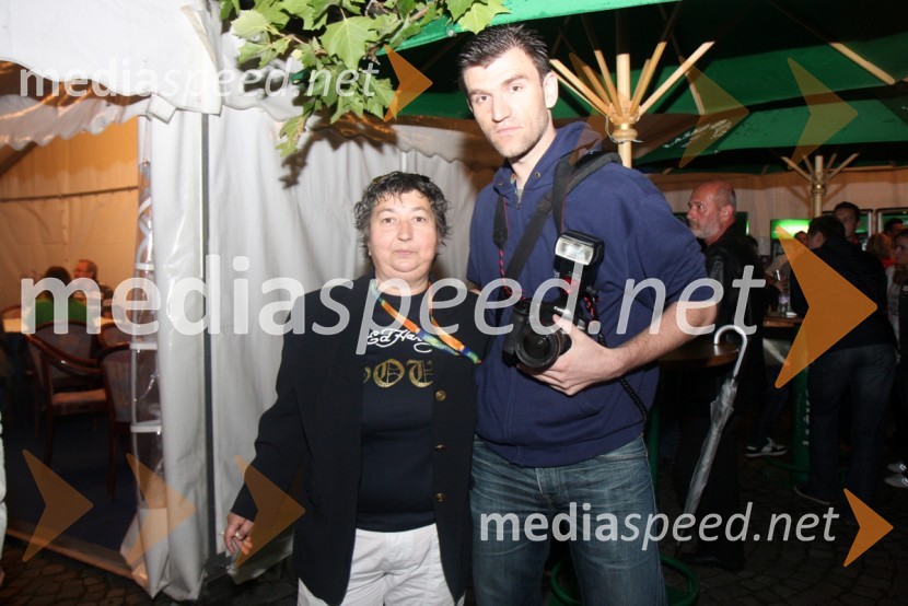 Dragica Petrovič, režiserka in producentka ter Marko Pigac, fotograf17. Festival Lent 2009, otvoritveni vikend