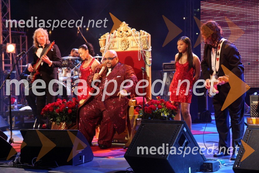 Solomon Burke, legenda soul glasbe s spremljevalno skupino17. Festival Lent 2009, otvoritveni vikend