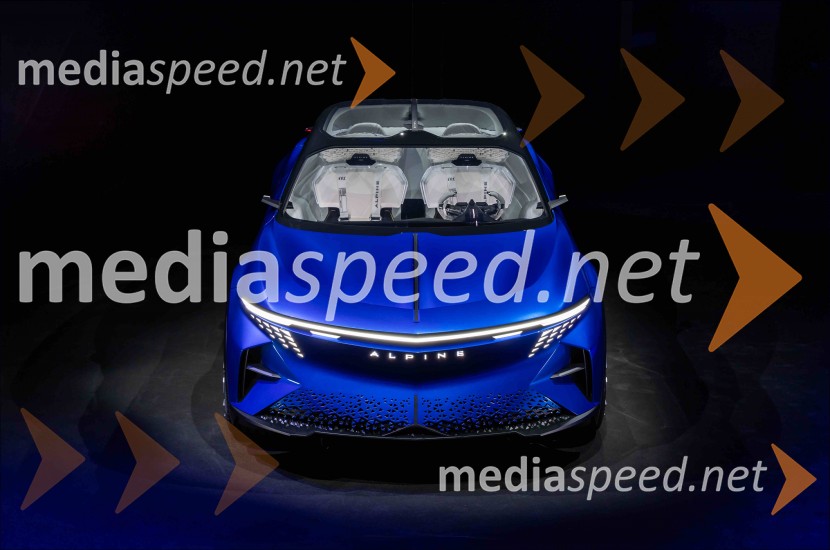 A390_β sport fastback, nova silhueta znamke Alpine