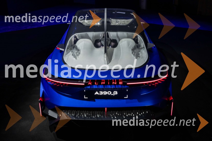 A390_β sport fastback, nova silhueta znamke Alpine